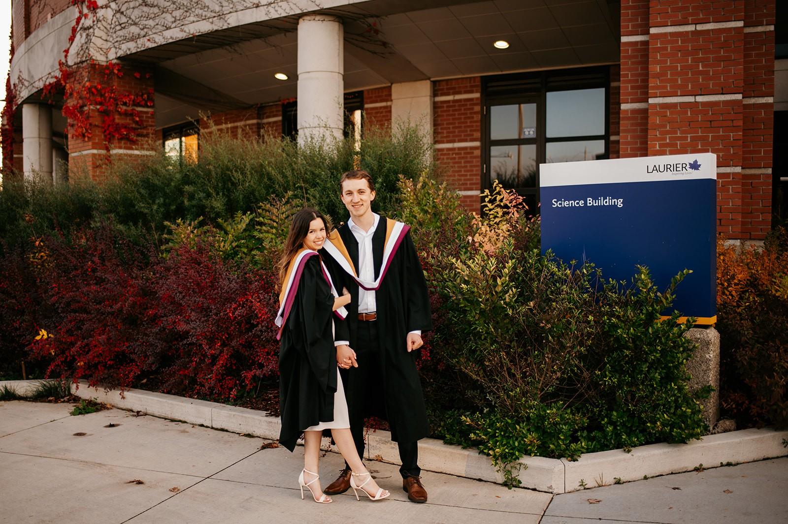 Laurier Grad Photos, Couples Edition with Jenna & Will